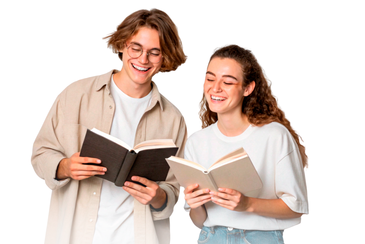 Livros impressos empilhados